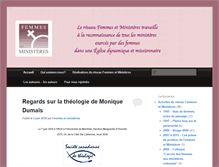 Tablet Screenshot of femmes-ministeres.org